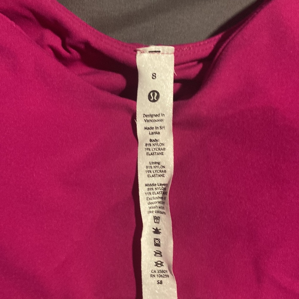 ❌SOLD❌ Lululemon Align Tank Ripened Raspberry - Picture 5 of 6